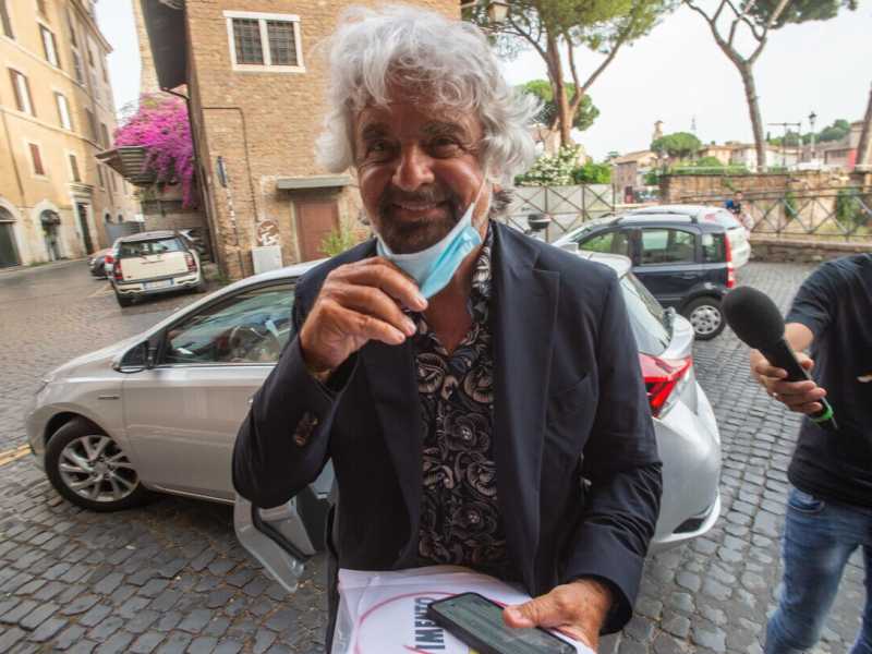 Beppe Grillo (foto Ansa)