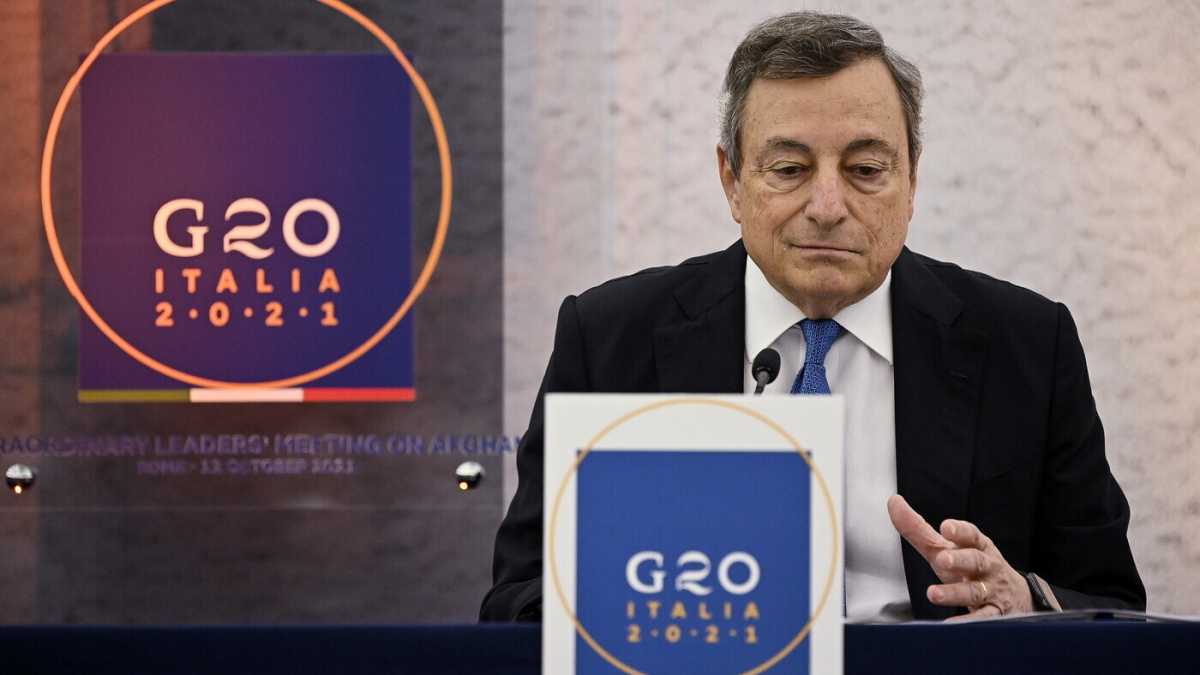 Immagine di Draghi guida gli aiuti dei responsabili per l’Afghanistan