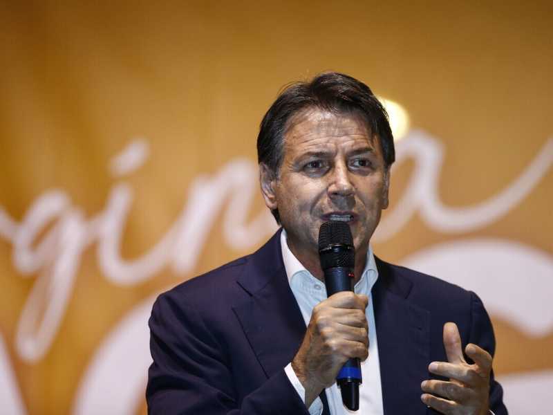 Giuseppe Conte (foto LaPresse)