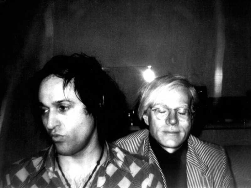 Mario Schifano e Andy Warhol (Ansa)&nbsp;