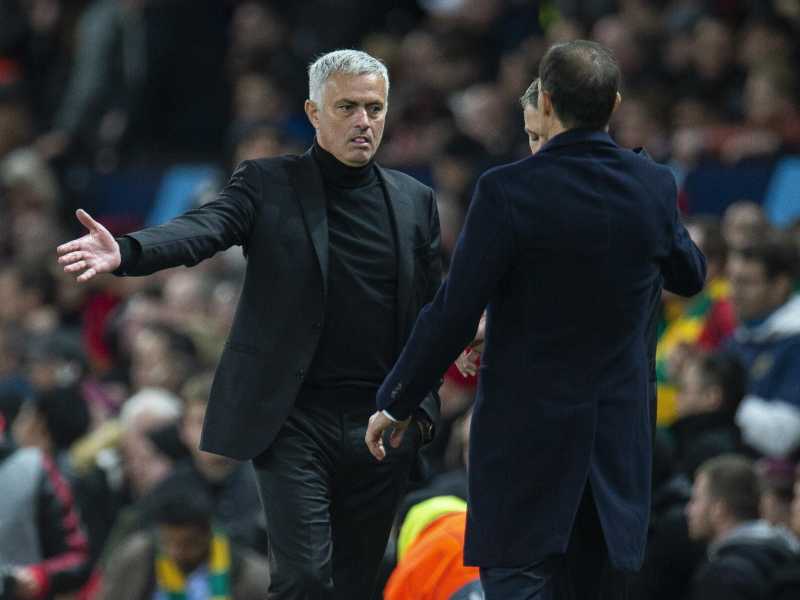 Allegri e Mourinho, così uguali e così distanti