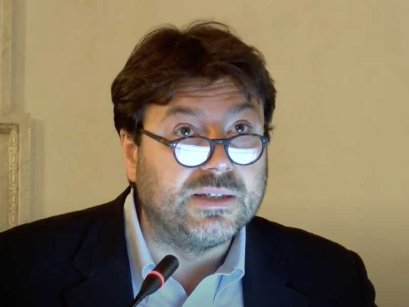 Tomaso Montanari (screen da YouTube) 