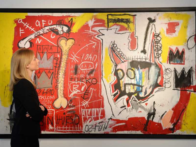"Do not revenge" di Jean-Michel Basquiat (Ansa)&nbsp;