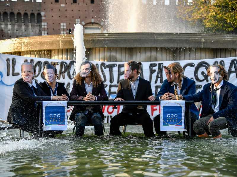 Il bla bla bla dei grandi del mondo spiegato a Greta