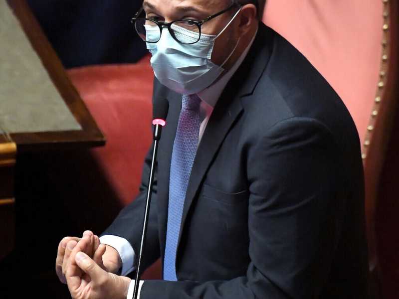 Il capogruppo al Senato di Iv Davide Faraone (foto Ansa)
