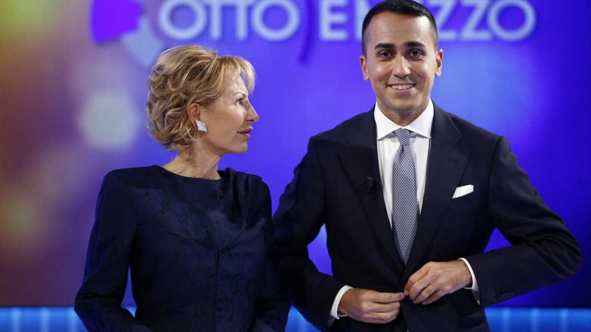 Immagine di Luigi Di Maio nel mirino di Lilli Gruber
