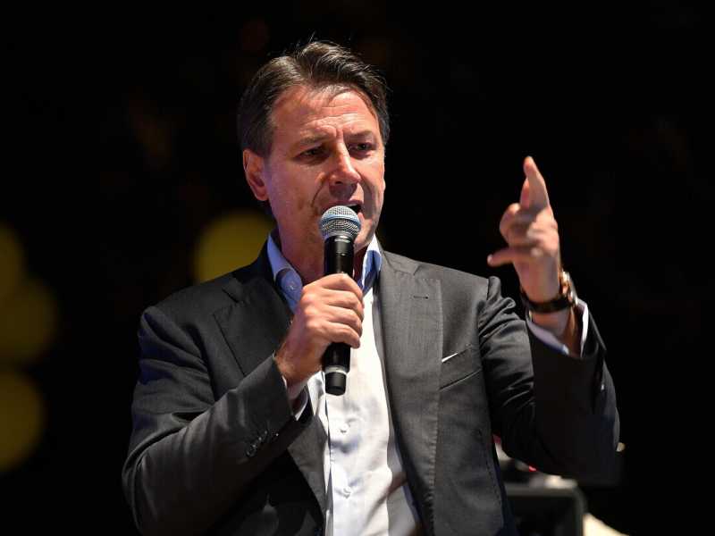 Giuseppe Conte (Ansa)