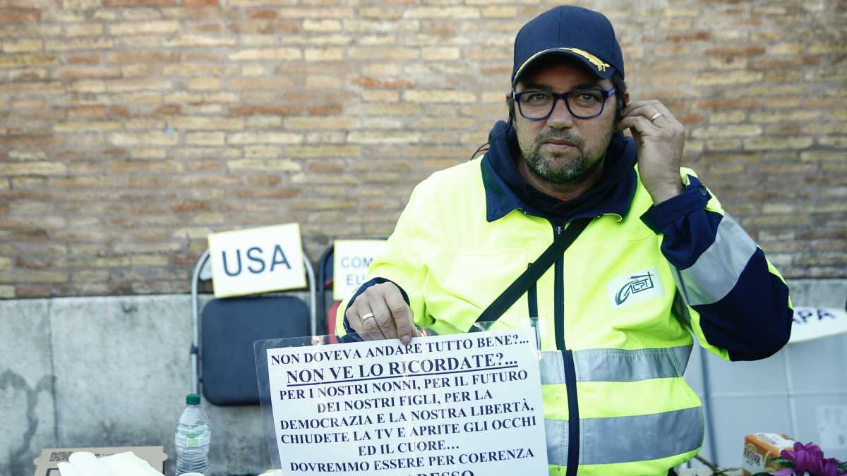 Immagine di Le motivazioni di Puzzer sono cretine, ma il divieto a Roma è insopportabile