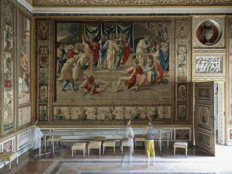 Stefano Graziani, arazzi degli Atti degli Apostoli, ca. 1549-1557, Palazzo Ducale di Mantova <br />
