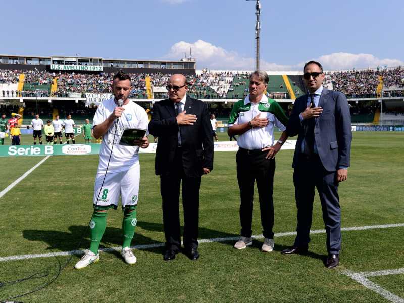 Gubitosa ai tempi della vicepresidenza dell'Avellino (Foto LaPresse - Gerardo Cafaro)
