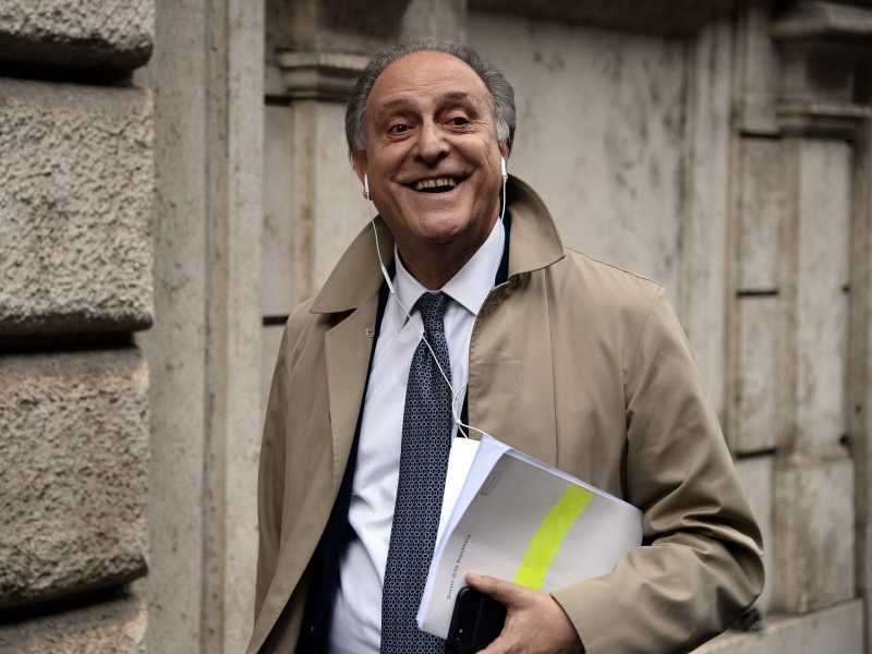 Il segretario dell'Udc Lorenzo Cesa (foto LaPresse)