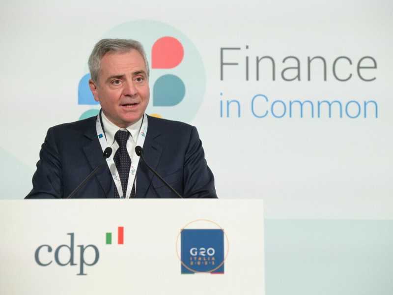 Dario Scannapieco, amministratore delegato Cassa depositi e prestiti (Ansa)