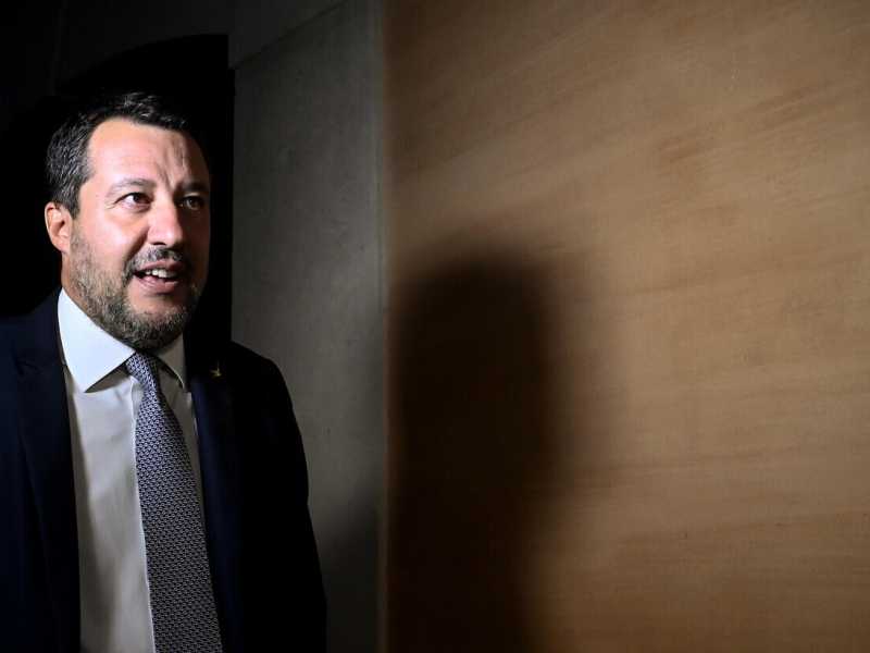 Matteo Salvini (foto Ansa)