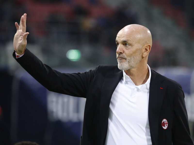 Stefano Pioli, allenatore del Milan (Ansa)
