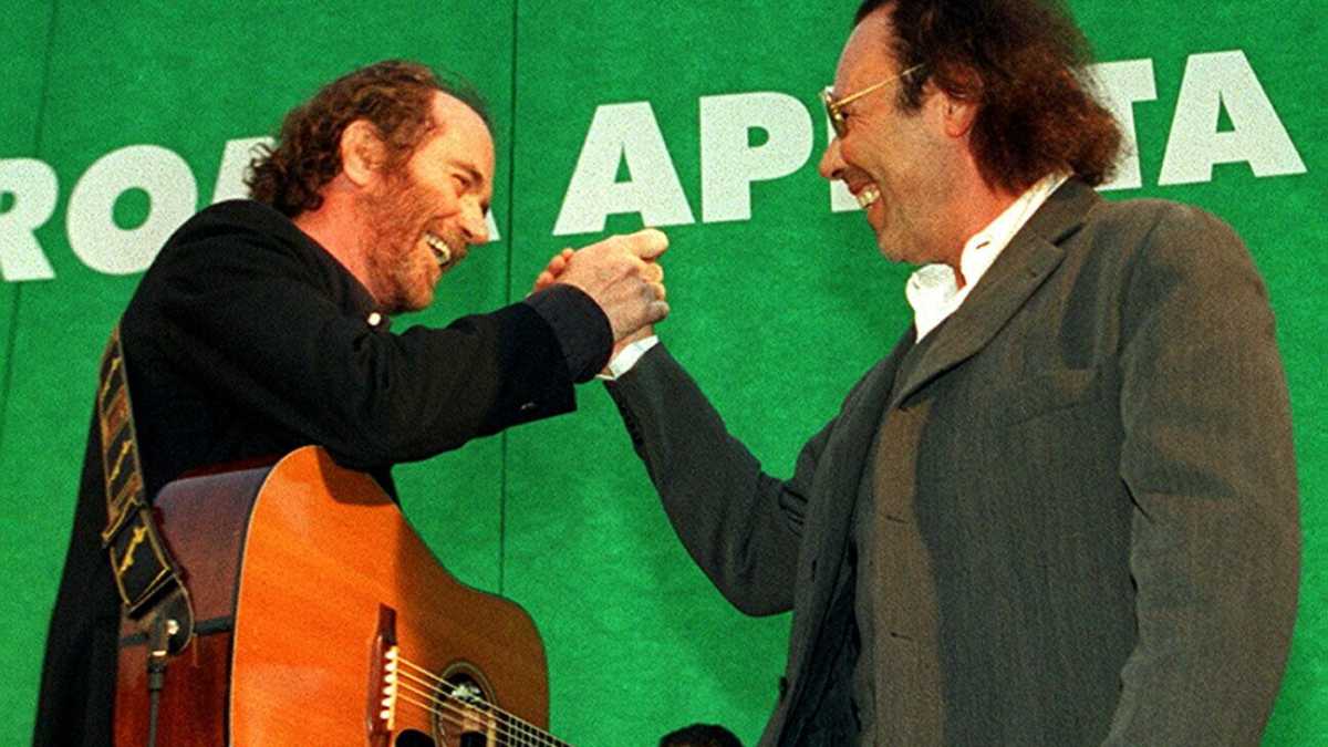 Immagine di De Gregori e Venditti ancora insieme, a celebrare un “tempo” sempre meno “nostro”