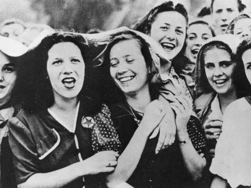 Partigiane fiorentine dopo la Liberazione (LaPresse)&nbsp;