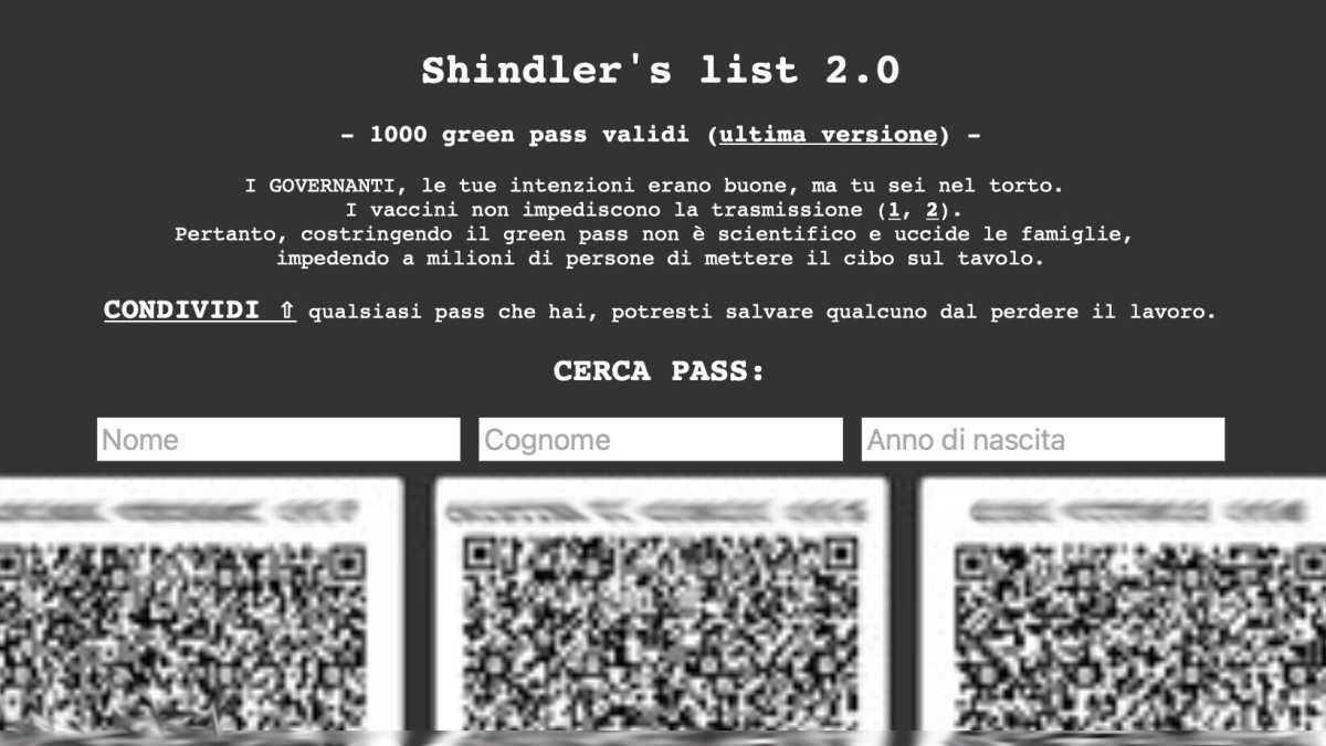 Immagine di C'è un problema con i green pass falsi. Anche Anonymous crea il suo archivio