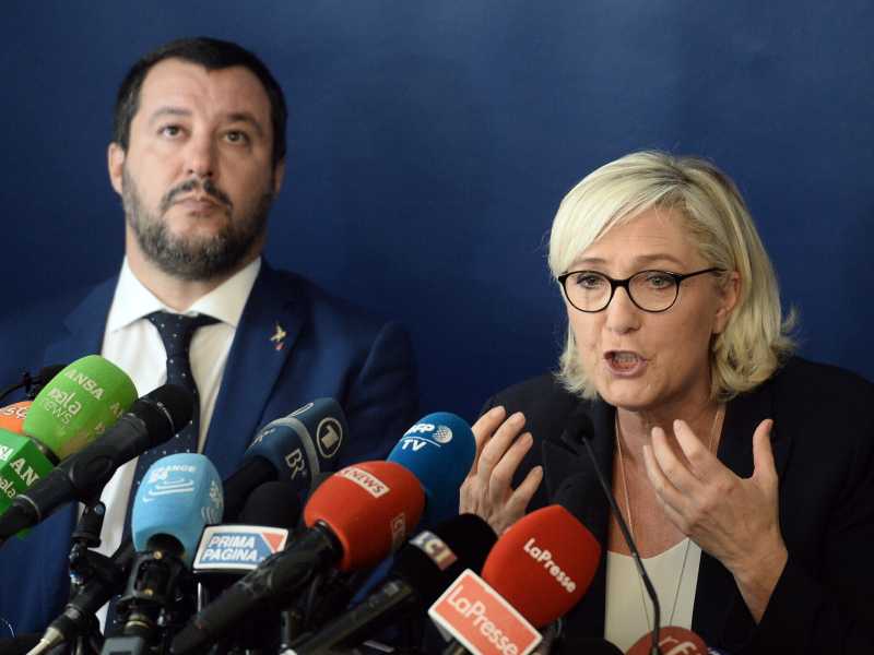 Stretto tra Draghi e Le Pen. Salvini ora medita di disertare il summit sovranista a Varsavia