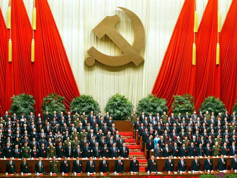 Il congresso del Partito comunista cinese (Ansa)<br /> 