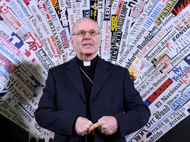 Monsignor Nunzio Galantino (Ansa)