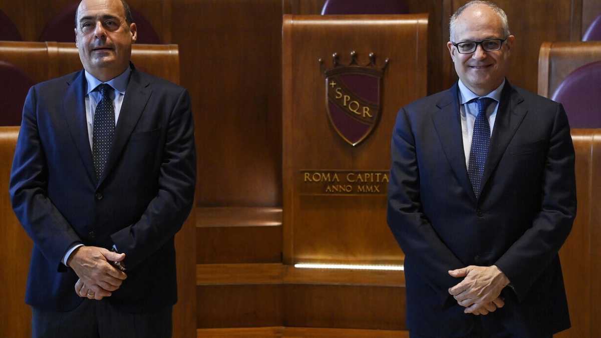 Immagine di Rifiuti, Zingaretti commissaria Latina e salva Roma. La Capitale è ancora sporca