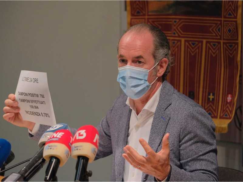 Luca Zaia (Ansa)