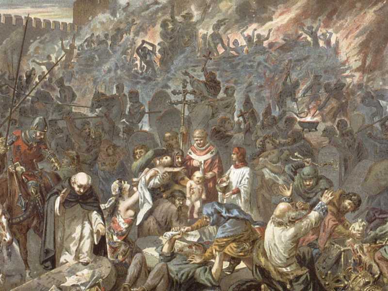 Il pogrom di Strasburgo (Wikimedia Commons)