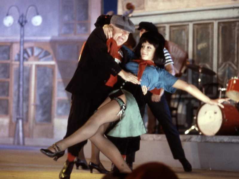 Nella foto, Paolo Villaggio interpreta il ragionier Fantozzi (LaPresse Torino/Botteghi Gioia) <br />