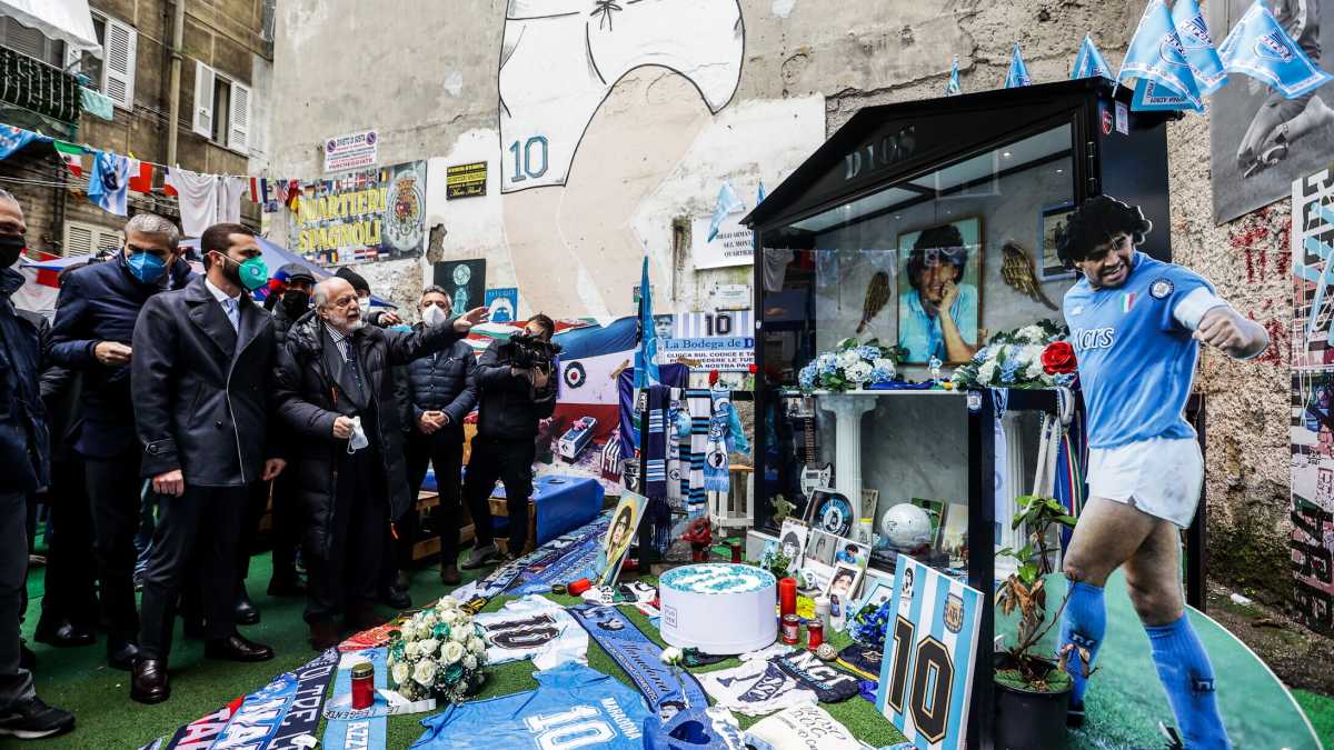 Immagine di Il cuore de Dios. Quello di Maradona ha ispirato Napoli