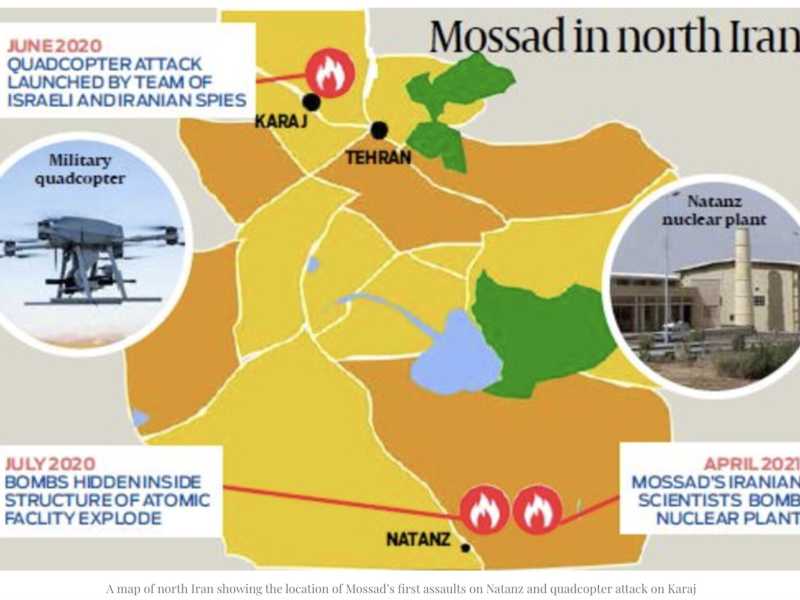 Un piccolo giornale fa scoop sui sabotaggi del Mossad. Crederci?