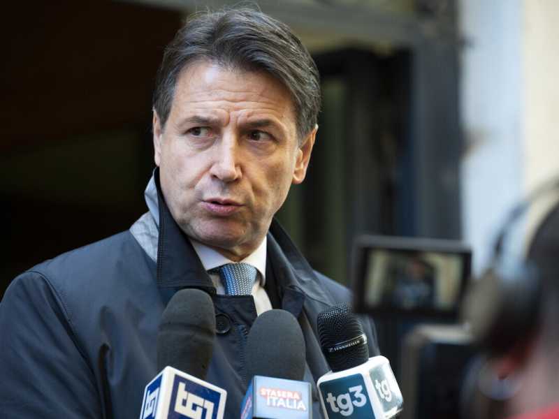 Giuseppe Conte (Ansa) 