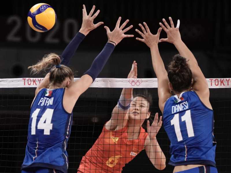 Italia vs Cina alle Olimpiadi di Tokyo (Ap)