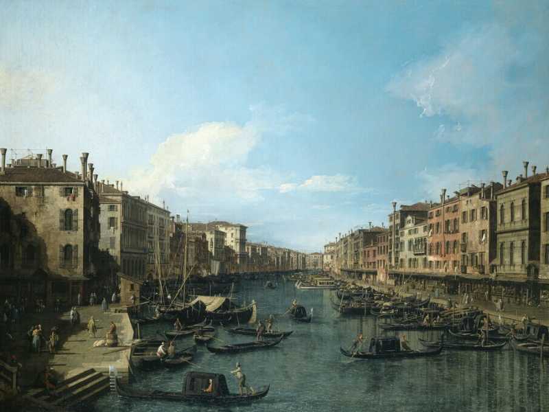 Canaletto, Canal Grande (Wikimedia Commons)&nbsp;