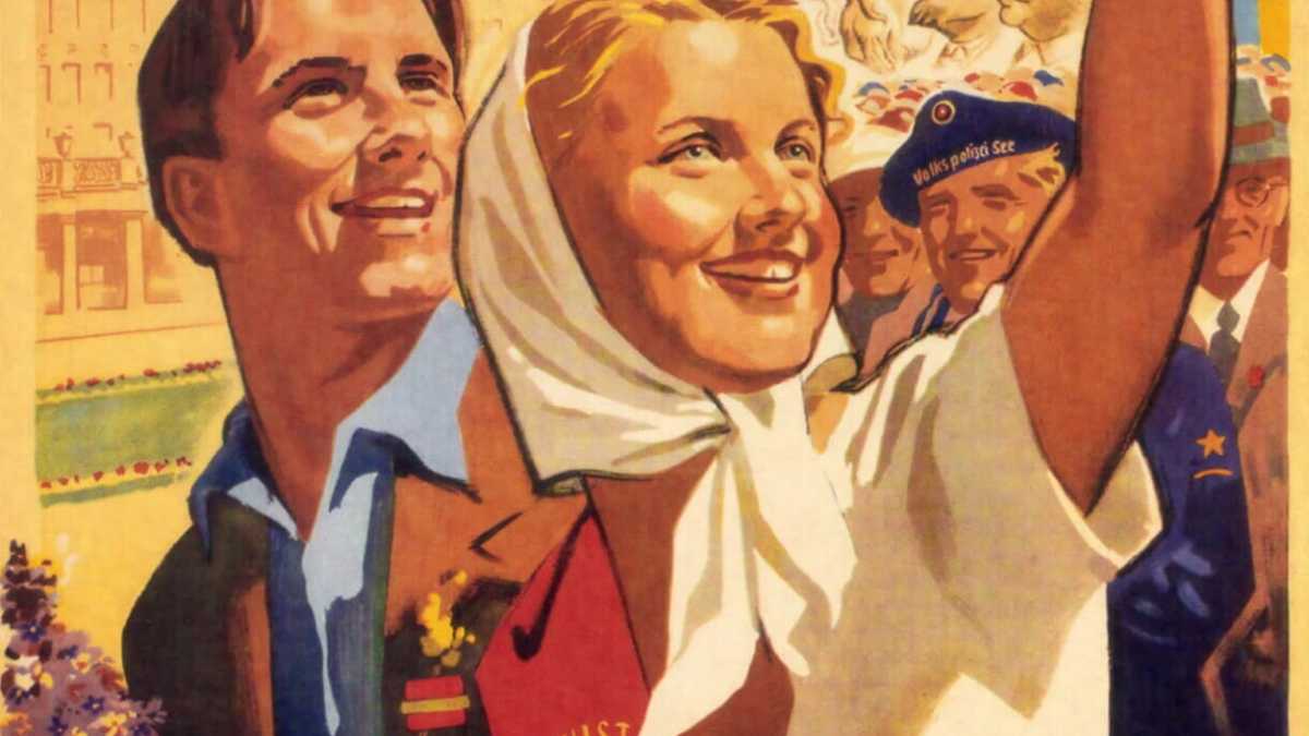 Immagine di Il simbolo del dissenso della Ddr contro il bla bla della cancel culture