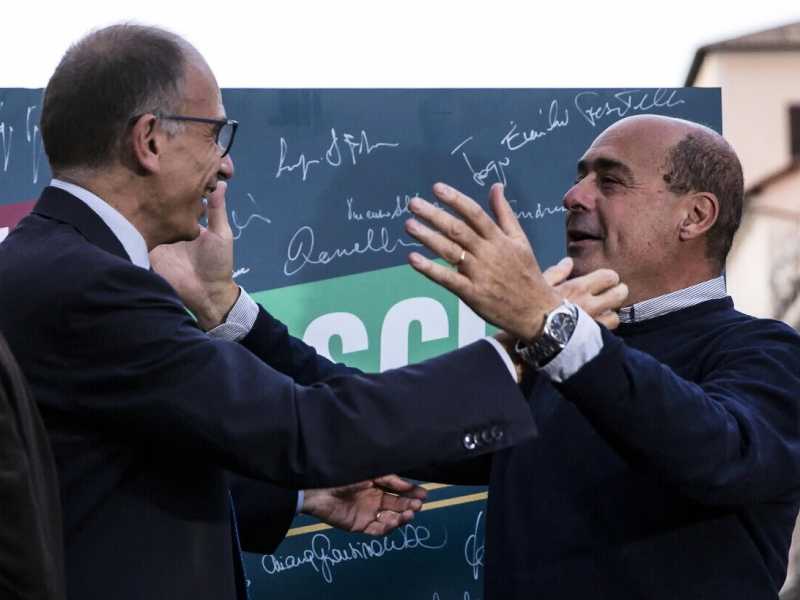 Pd, asse tra Letta e Zingaretti: "Con Enrico va avanti la strategia unitaria contro le destre"
