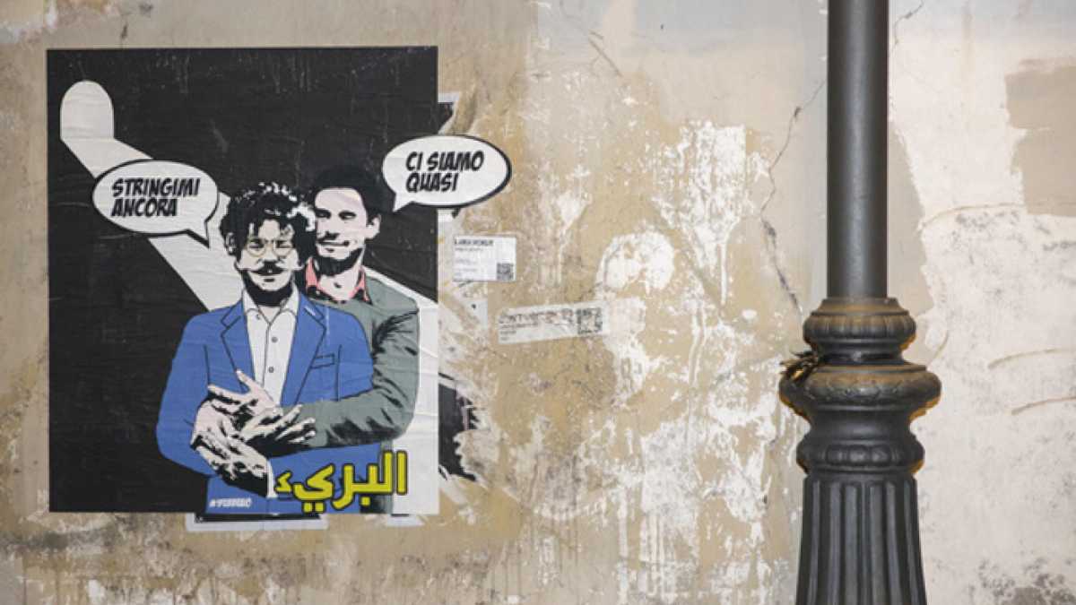 Immagine di Sono cambiate le parole del murales di Zaki e Regeni: "Ci siamo quasi"