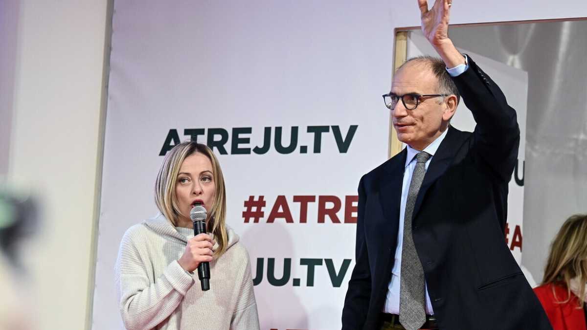 Immagine di Meloni&Letta. Più duellano e più si legittimano, reciprocamente