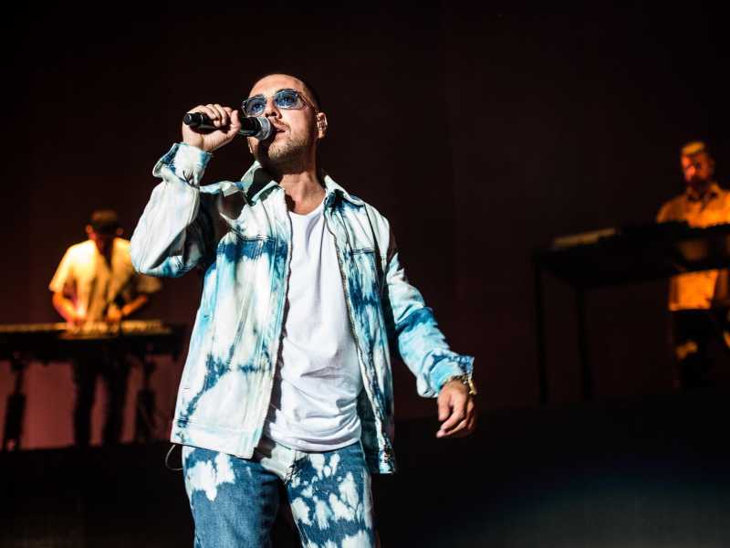 Coez in concerto (foto Ansa)