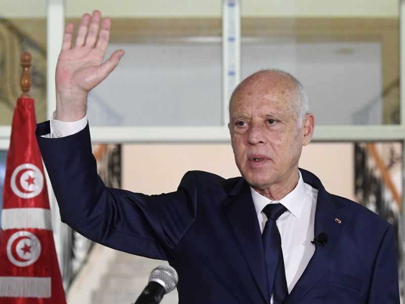 Kais Saied, il presidente tunisino (LaPresse)