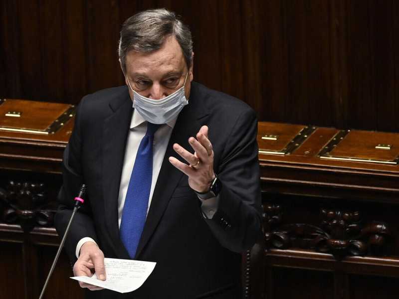 Mario Draghi (Ansa)