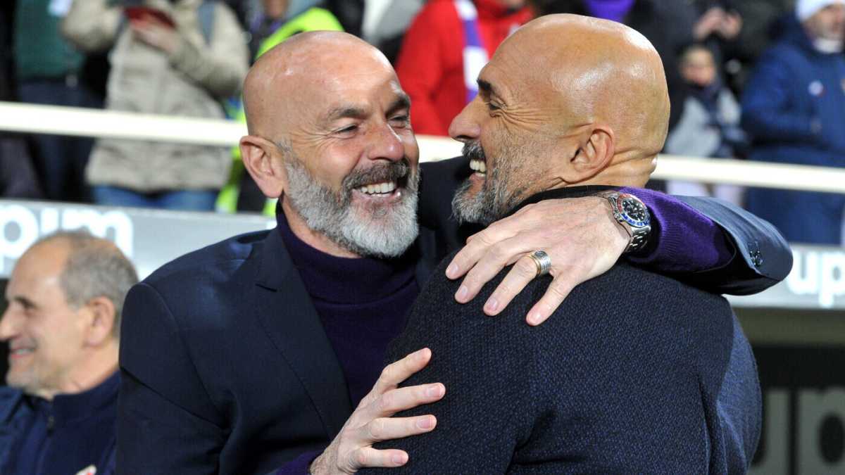 Immagine di Verso Milan-Napoli. Pioli e Spalletti, amici mai