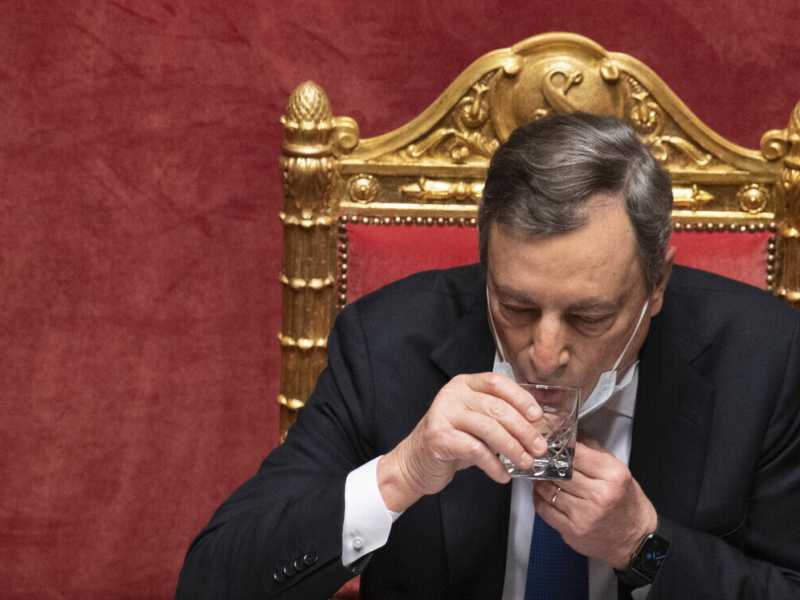Mario Draghi (Ansa) 