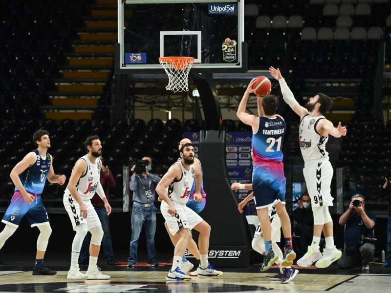 Un'immagine del derby di Bologna del 28 marzo 2021 Foto LaPresse<br />&nbsp;<br />