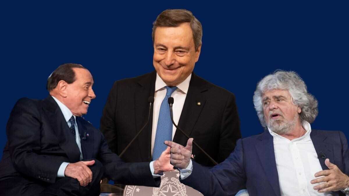 Immagine di Draghi al Quirinale? Serve un'intesa tra Grillo e Berlusconi