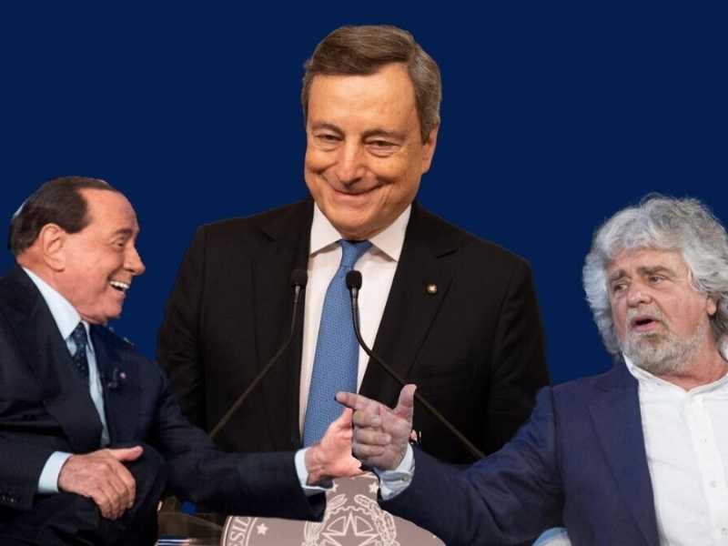 Draghi al Quirinale? Serve un'intesa tra Grillo e Berlusconi