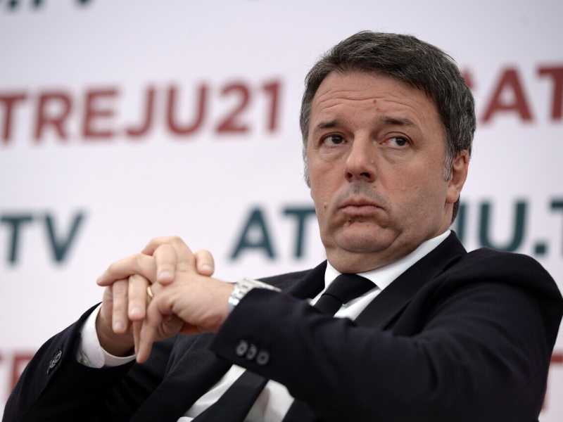 Matteo Renzi (foto Ansa)