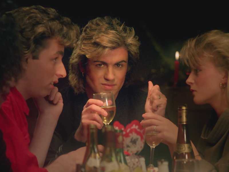 Immagine tratta dal video di "Last Christmas" degli Wham!