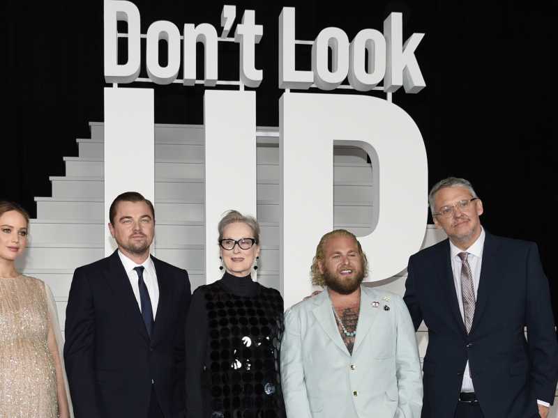 Il cast di "Don't Look Up" di Adam McKay&nbsp;