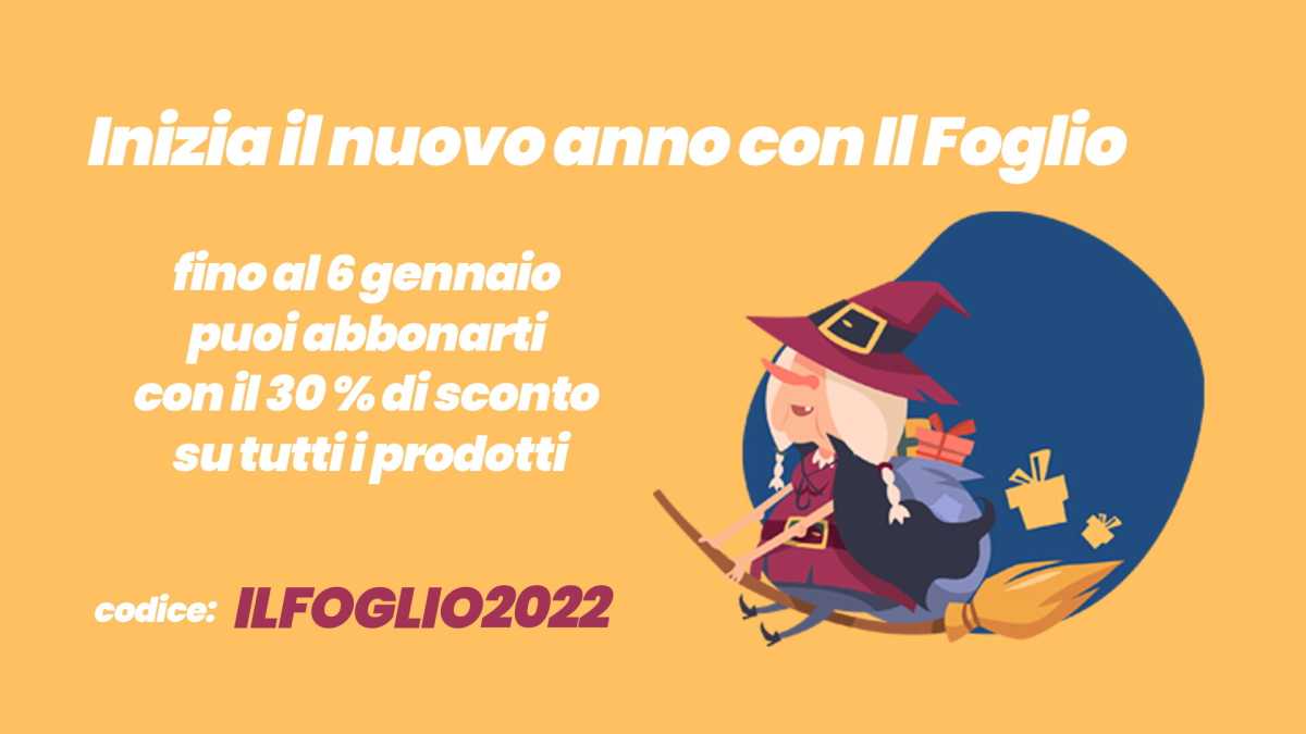 Immagine di Entra nell'anno nuovo con il Foglio. C'è uno sconto per te