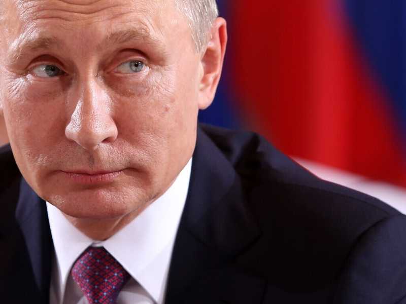Putin, Hollande, Merkel And Poroshenko Meet Over Ukraine Peace Plan (Photo by Adam Berry/Getty Images)<br />